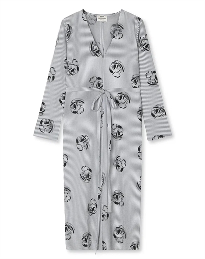 Mads Nørgaard - Oda Kjole - Vintage Indigo/Vanilla Ice